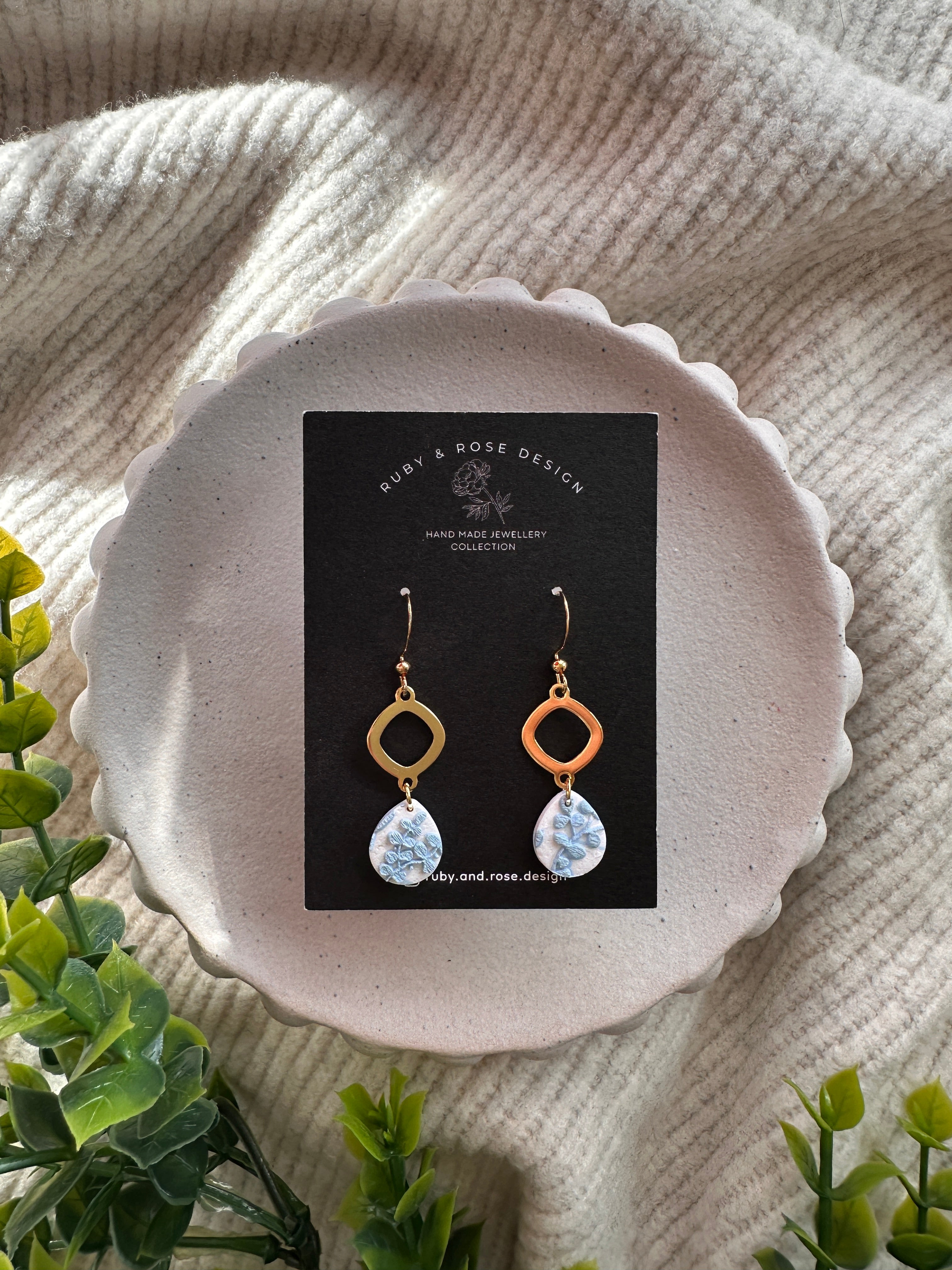 Hampton Collection | Open Golden Drop image 0